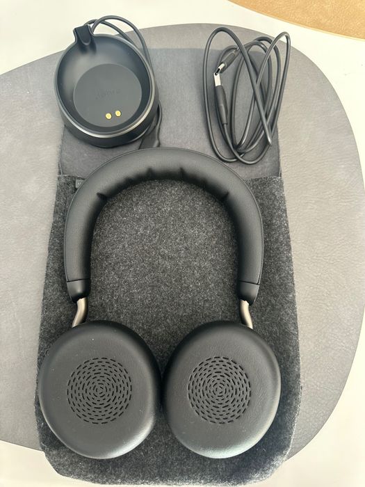 Слушалки jabra evolve2 75 с докинг станция