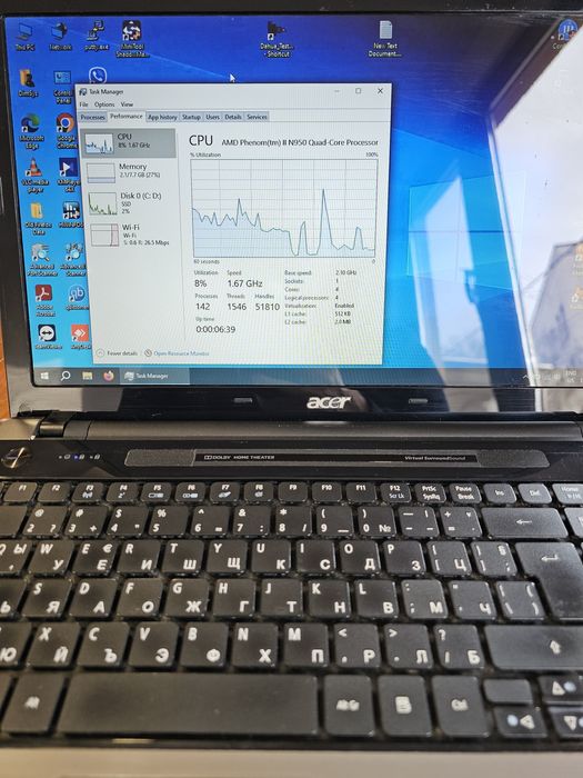 Лаптоп ACER 5553G