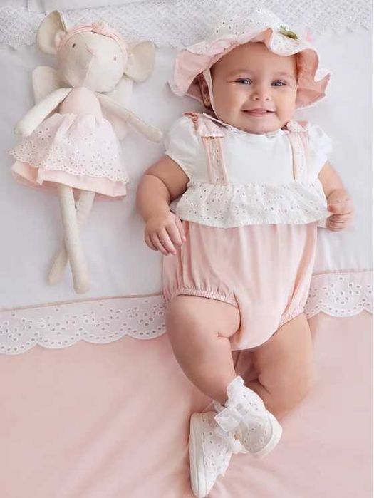 Официално боди и шапка - Mayoral - 12м/80см