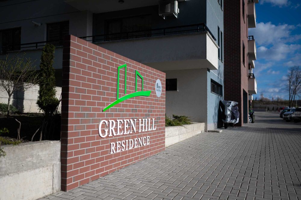 Apartament  2 camere/ studio | Bloc NOU  | Prima închiriere | Parcare inclusă | Green Hill Residence