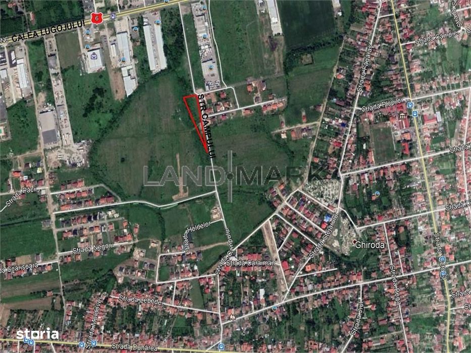 Teren pentru Parcelare de vanzare in zona Lugojului-Ghiroda