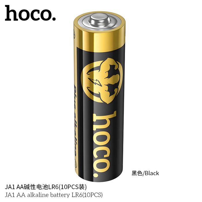 Hoco JA1 LR06 AA 1.5V Alkaline щелочная батарейка повышенной ёмкости