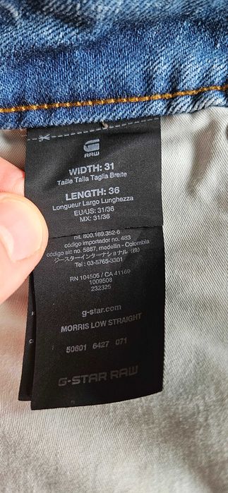 Jeans G-Star Raw 31/34 impecabili