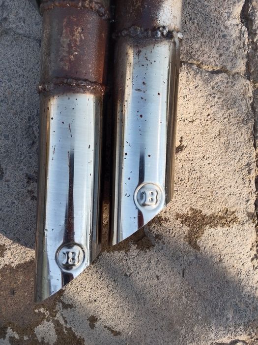 ГлушительBRABUS на мерс