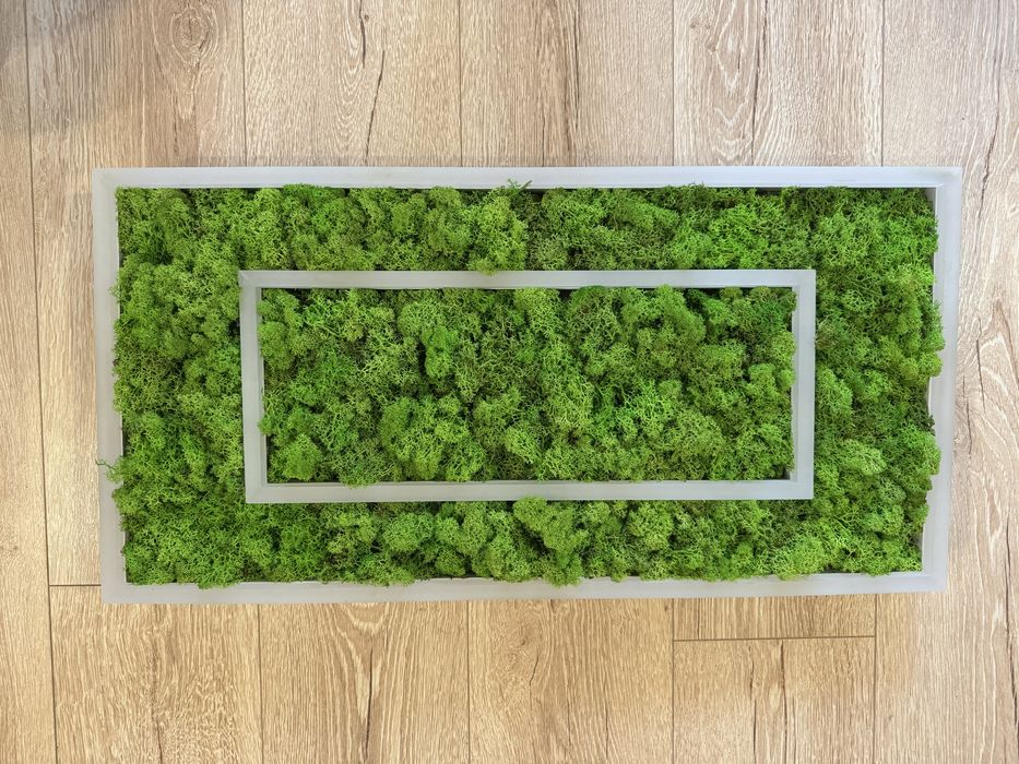 GREEN KNUT LED ПЛАФОНИЕРА със скандинавски мъх 48W