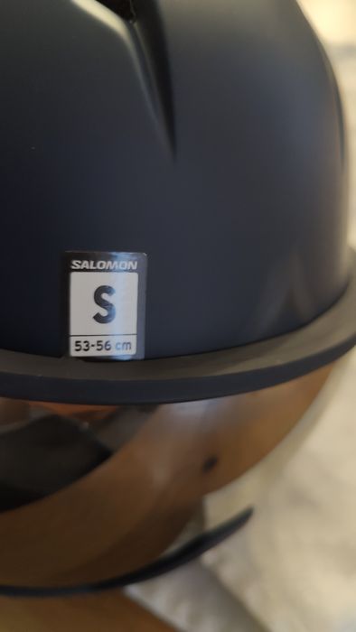 Cască schi Salomon cu vizieră, pentru damă, S