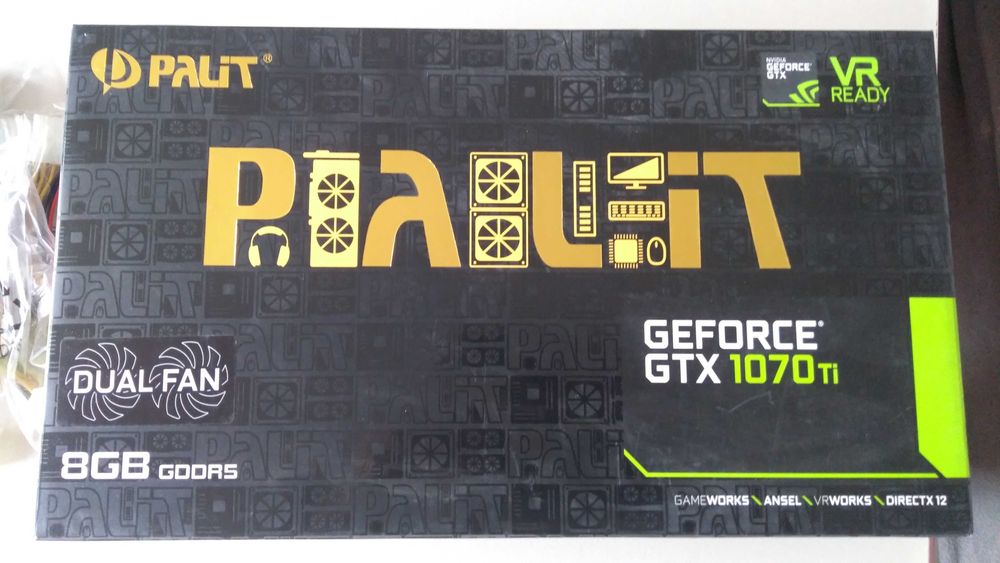 видеокарта Palit GeForce GTX 1070 Ti Dual 8GB GDDR5