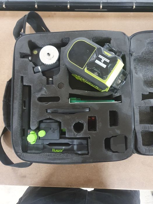 Nivela laser Huepar Z03CG, 3 x 360