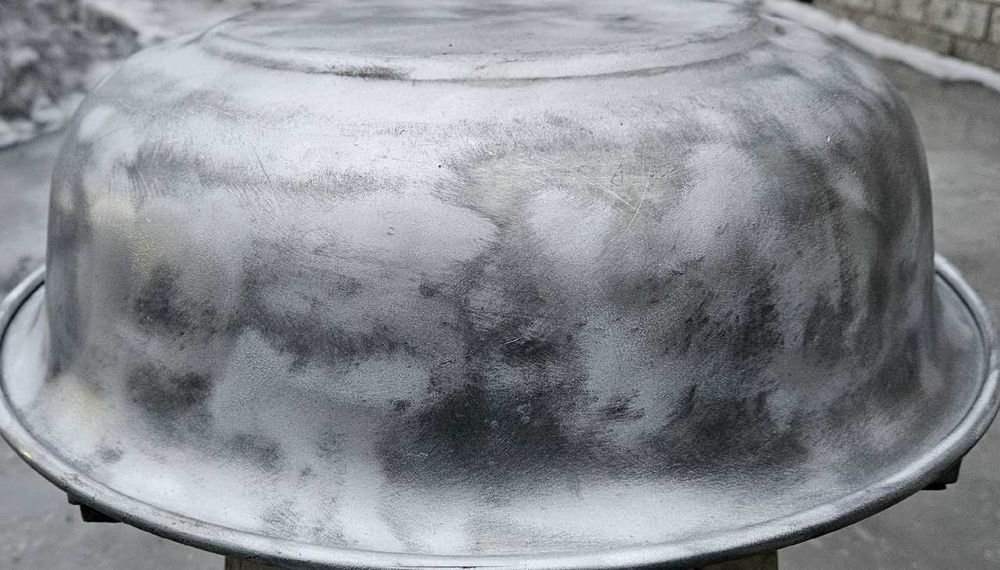 Таз алюминиевый СССР 10 литров