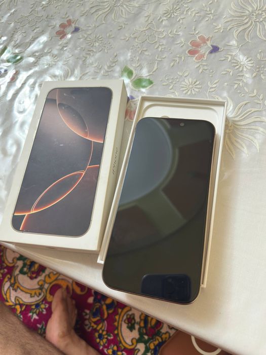 16 PRO MAX DESERT 256 gb full