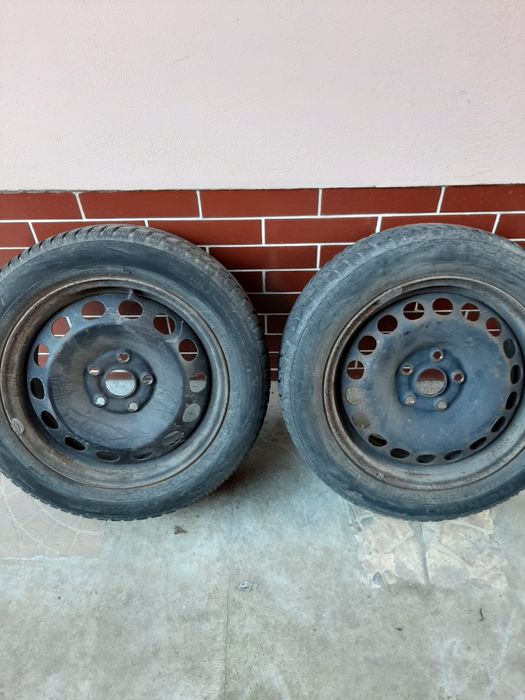 Jante 5×112 r16 + 2 anvelope nokian WR D4 205/55/16