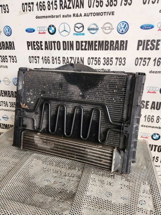 Trager Calandru Fata Complet Cu Radiatoare Radiator Termocupla Armatura Bmw E90 E91 E92 E93 330D 32