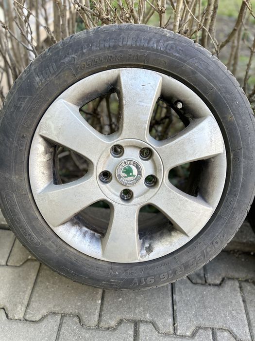Jante Skoda cu anvelope de vară