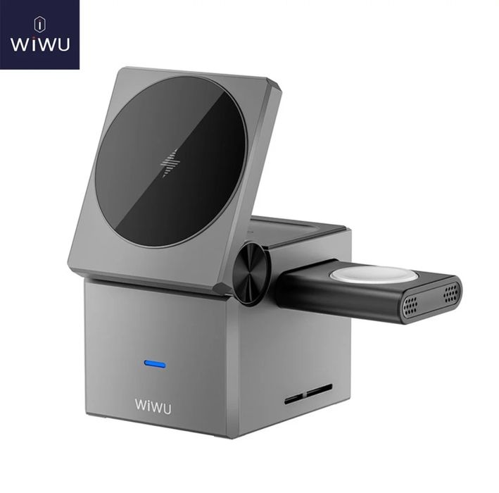 Зарядная станция 3 в 1 для iphone iwatch и airpods