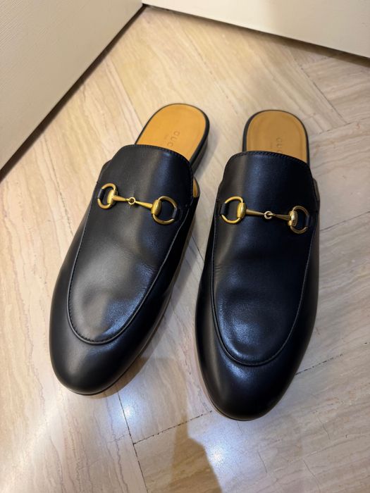 Gucci Princetown лоуфъри/мокасини