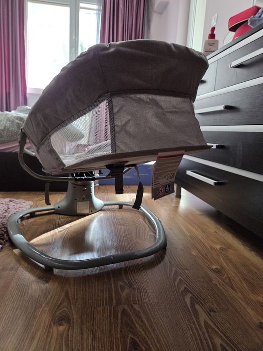 Kikka Boo бебешка люлка WINKS grey