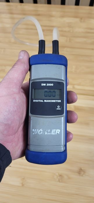 Analizor gaze wohler 450 la fel cu testo si  manometru gaz