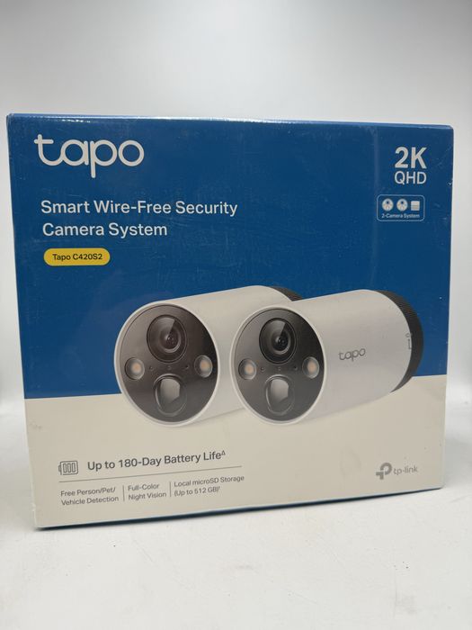 Sistem de supraveghere video TP-Link Tapo C420S2