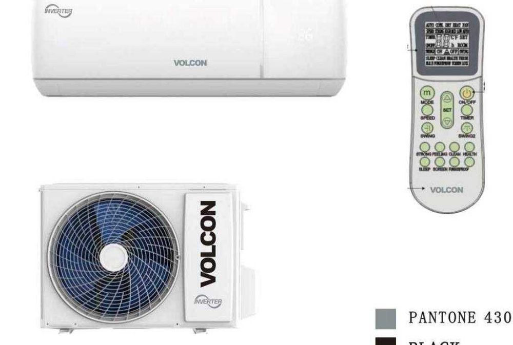Кондиционер NEW VOLCON 12 inverter WI FI +TEN По низкой цене+ДОСТАВКА!