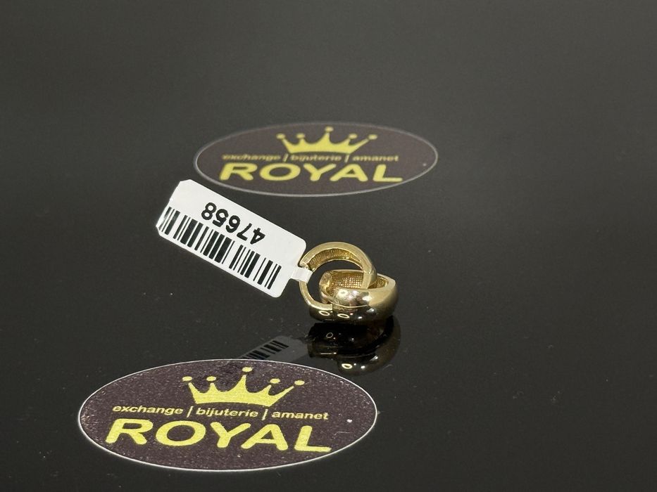 Bijuteria ROYAL : Cercei AUR 14K / 2.87 GR