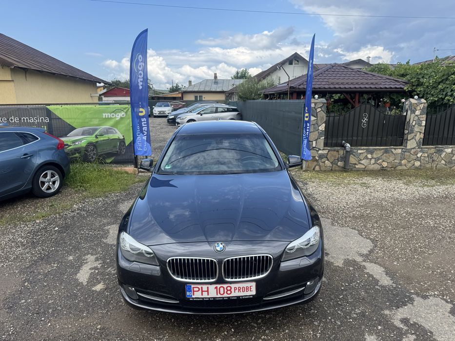 Bmw 520d F10 **xenon**piele**navi mare**Rate/avans zero