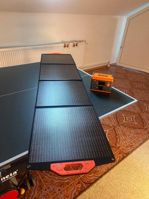 Panou solar pliabil cu baterie portabila Vevor