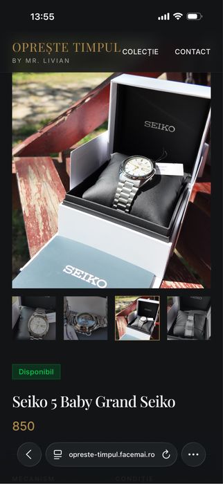 Seiko 5 Baby Grand Seiko Automatic