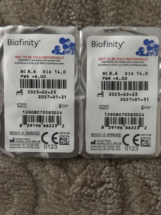 Контактные линзы -6