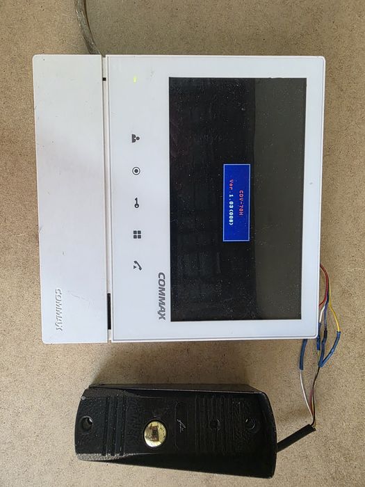 цветной домофон  commax