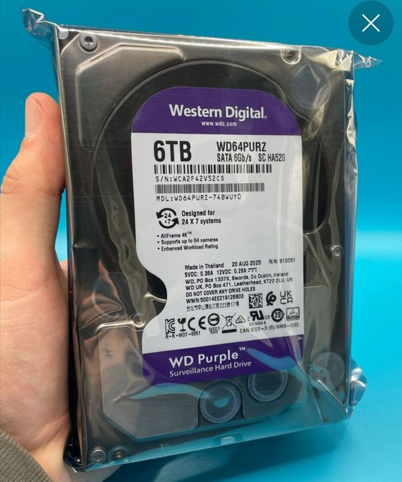 Продам HDD диск для видеонаблюдения