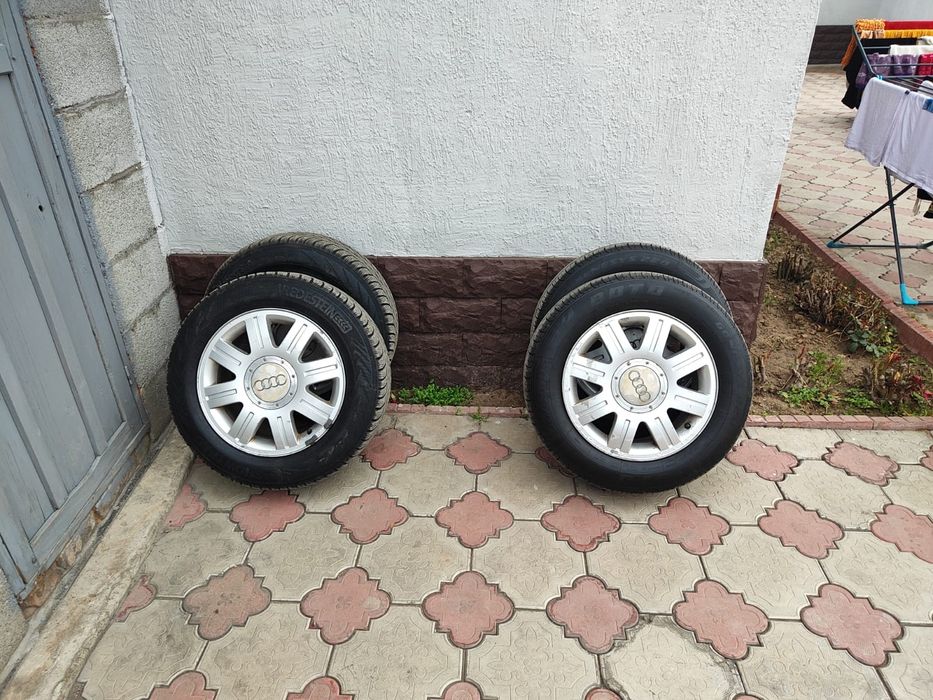 Диски с шинами на ауди а6 с4