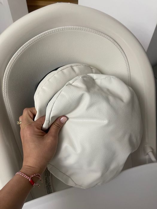 Scaun de masa de copii Mima Moon Silver 6-36 luni la 1800 lei