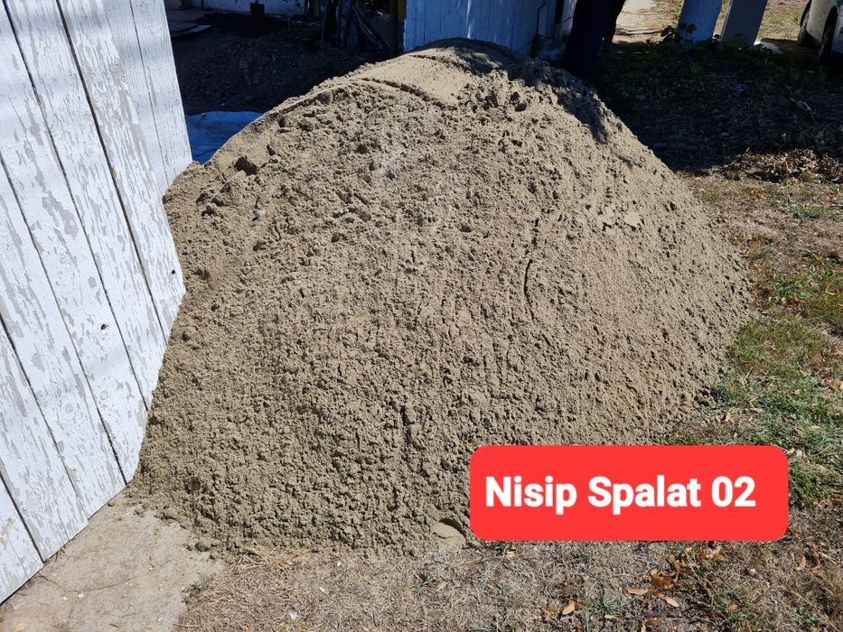 Nisip spălat 02 pentru tencuit