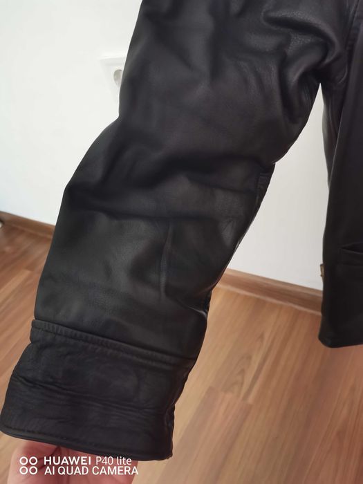 Мъжко кожено яке от телешки бокс