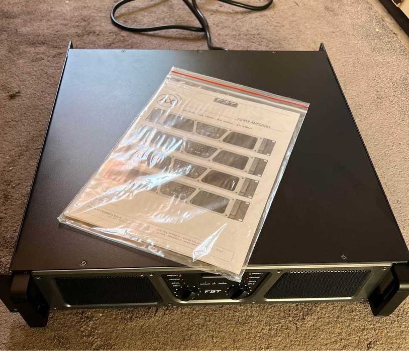 Усилвател FBT AX 3000 *Нов* - 2х1500 W здрав и надежден