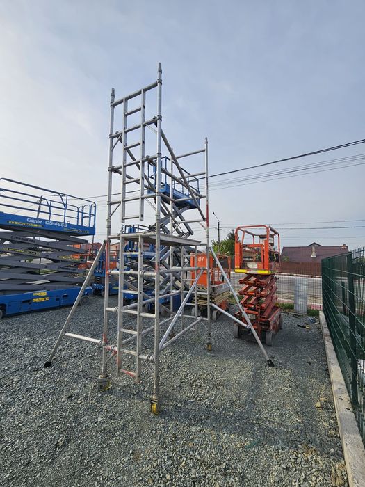 Inchiriez Schela din aluminiu 5m inaltime de lucru