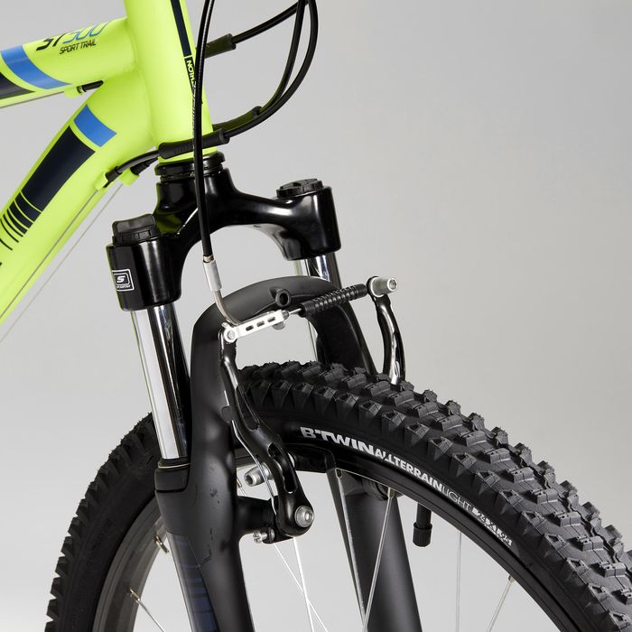 Bicicletă Mtb Rockrider St500 24" Galben Fluo - (SecondHand) Decathlon