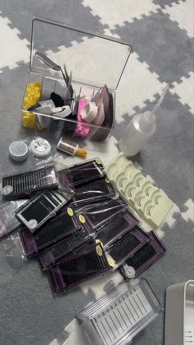 Продается все для наращивания ресниц