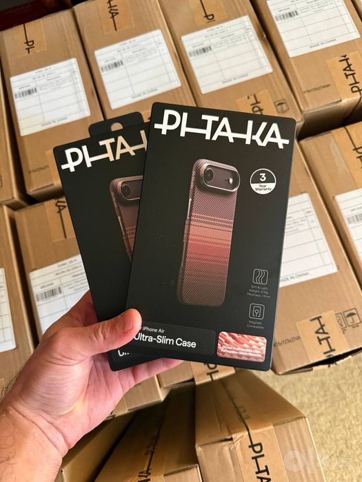Pitaka для iPhone 17 Air оптом — Сверхтонкий Чехол из Арамида