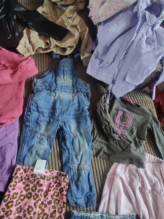 Лот есен зима момиче 18-24 месеца