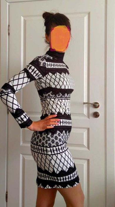 НОВО! Еластична рокля , размер С