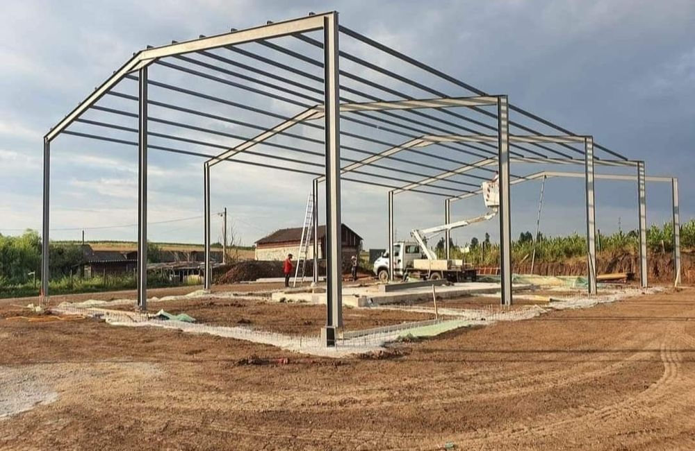 Vand și construiesc hale metalice ne ocupam de tot ce este nevoie