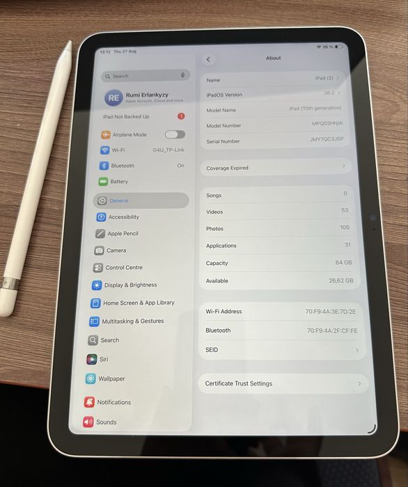 Ipad 10.9. Айпад 10.9 + pencil