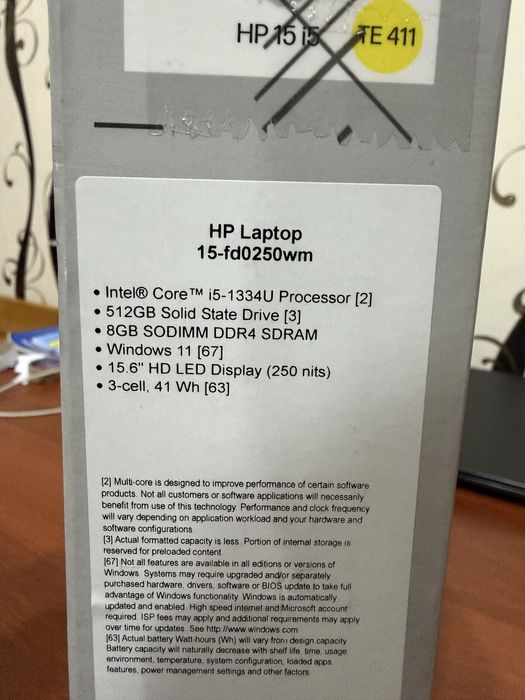 Hp 15.6 inch Laptop PC