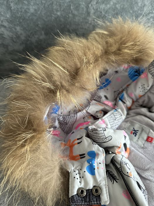 Зимний детский комбинезон+конверт