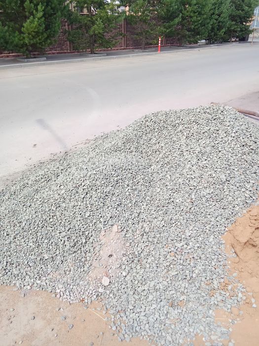 Щебень балласт песок