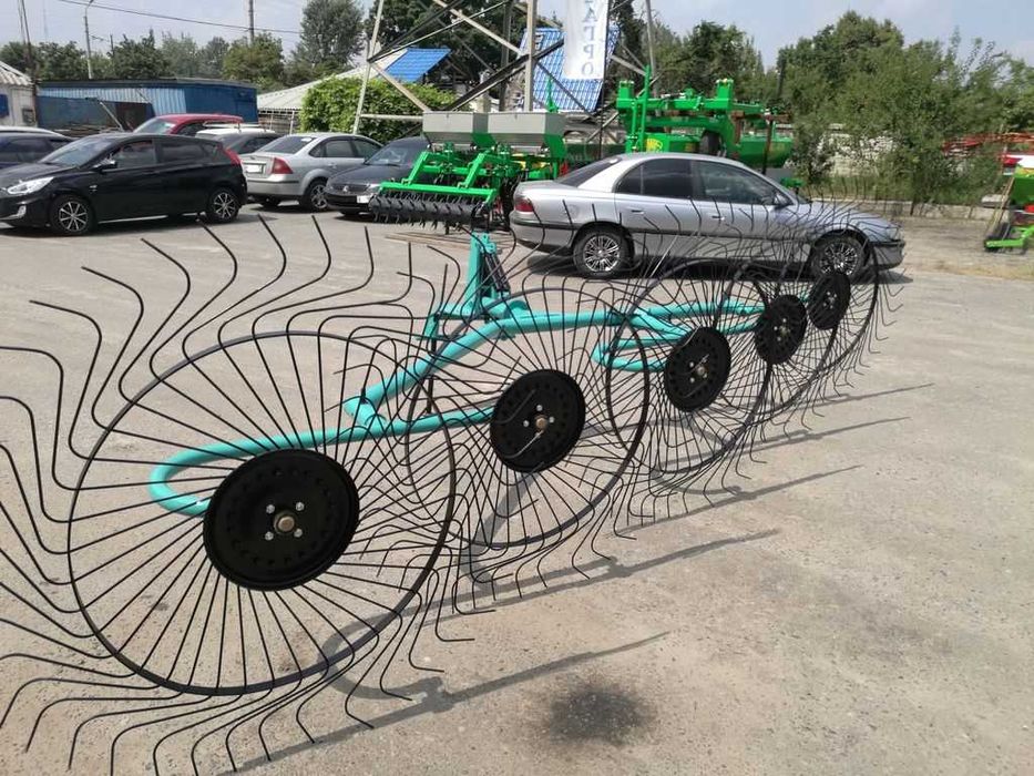 грабли ворошилки 5 колесные