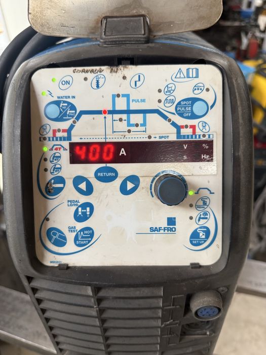 Aparat de sudura Tig DC / MMA Saf Fro 400 amperi racit cu apa