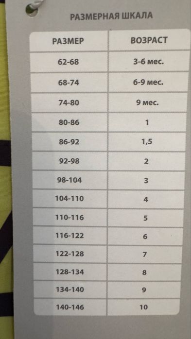 Детский комбинезон