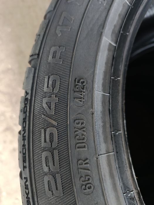 НОВИ ЛЕТНИ -17цола -225/45-1бр.-169лв."UNIROYAL"-с монтаж и баланс